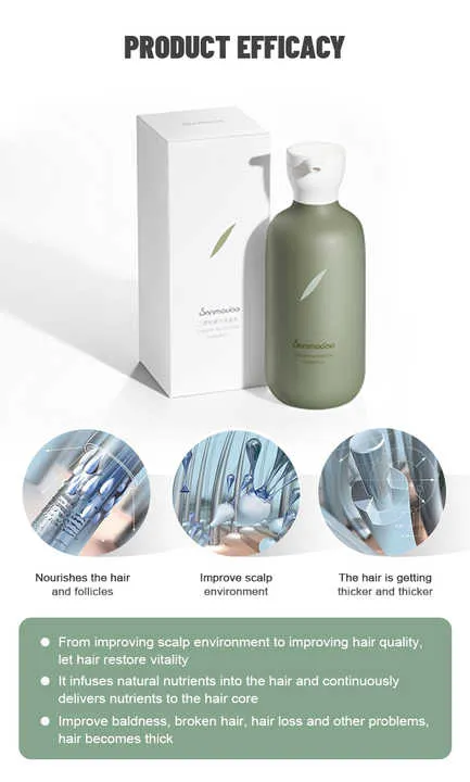 زجاجة الشامبو الأنيقة المضادة لفقدان الشعر - Elegant Anti Hair Loss Shampoo Bottle