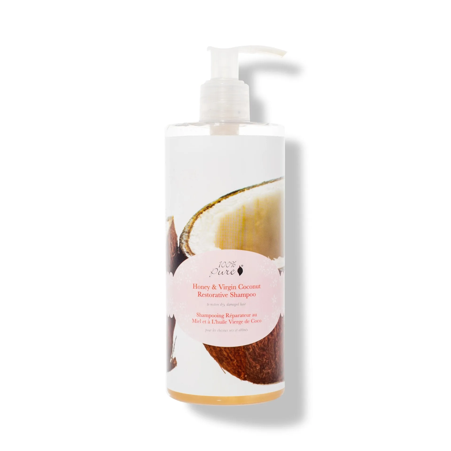100% PURE - Honey & Virgin Coconut Restorative Shampoo