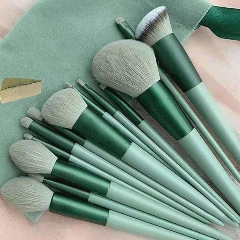13 Pcs/lot Makeup Brushes Set Eye Shadow Foundation Women Cosmetic Powder Blush Blending Beauty Make Up Tool