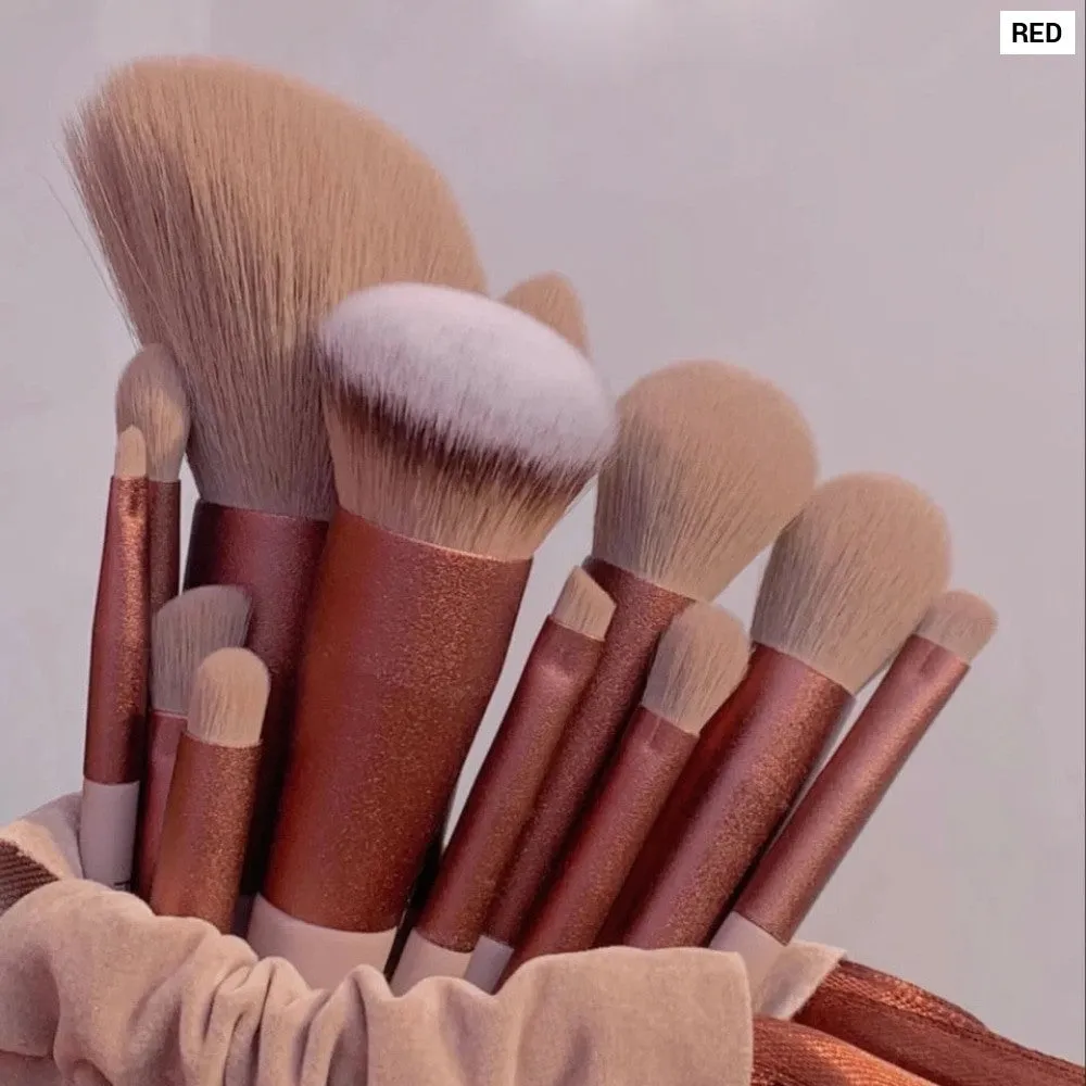 13 Pcs/lot Makeup Brushes Set Eye Shadow Foundation Women Cosmetic Powder Blush Blending Beauty Make Up Tool