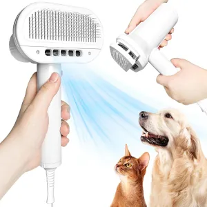 2-Gear Electric Pet Grooming Brush