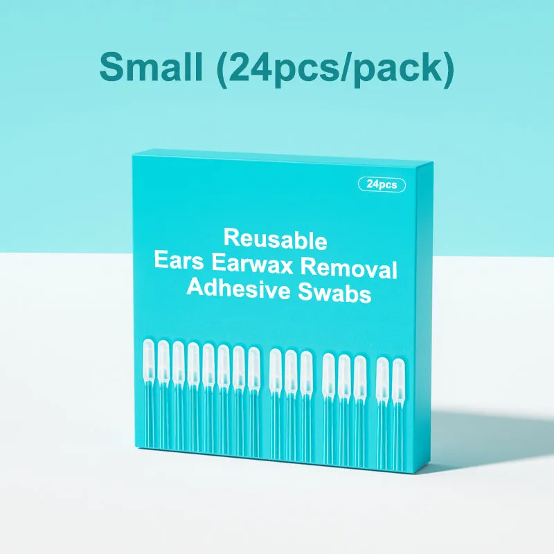 2025 HOT SALE Reusable Earwax Removal Adhesive Swabs