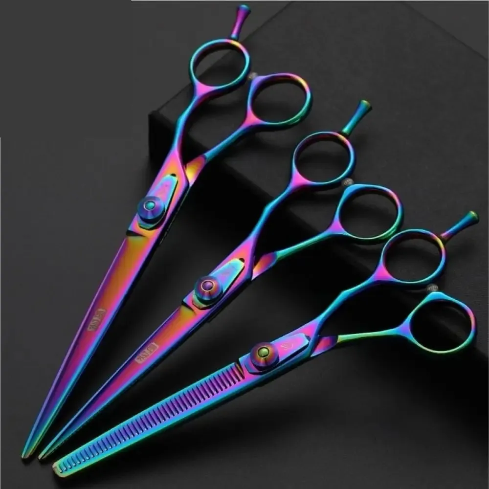 6.5 7.5 Inch Pet Dog Grooming Thinning&cutting Scissors Set Grooming Shears Set for Dogs