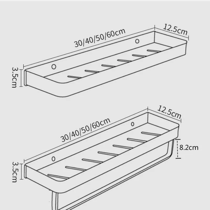 Bathroom Shelf No Drill Organizer Shower Storage Rack Corner Shelves