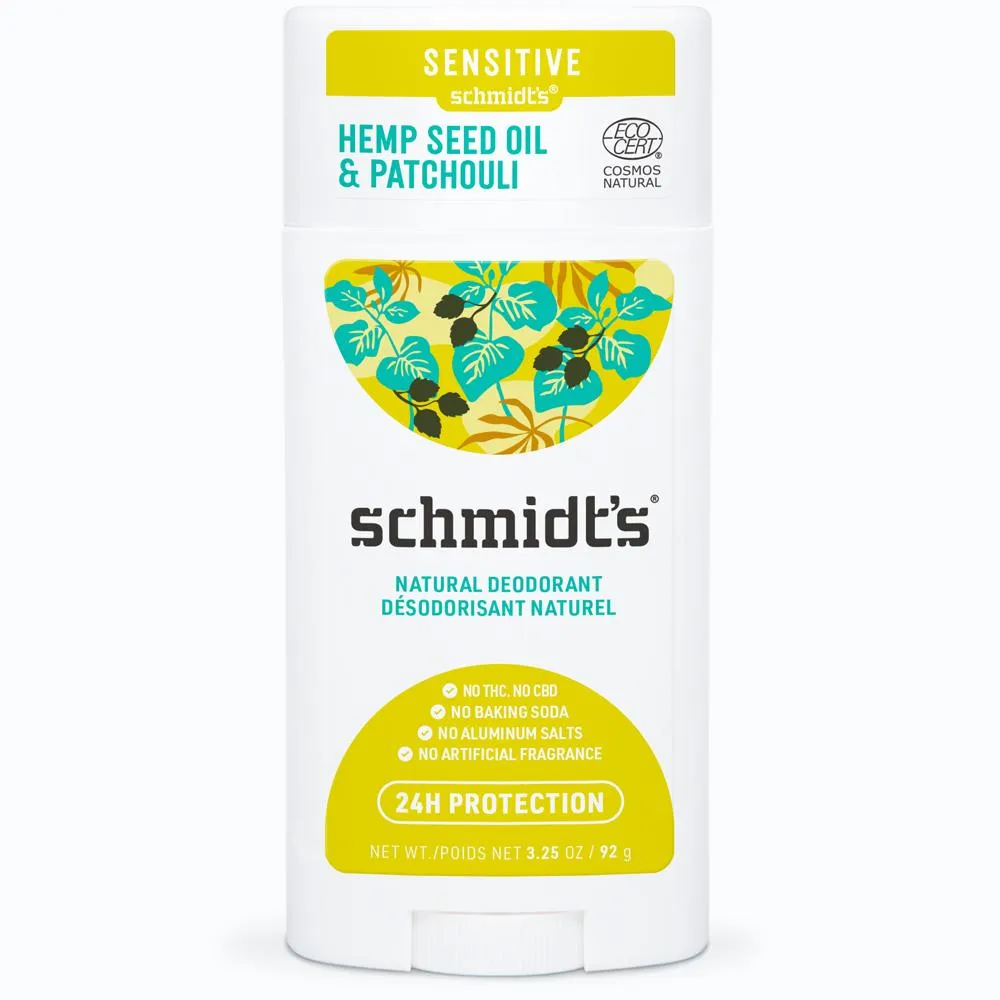 Deodorant, Schmidts HEMP&PATCHOULI