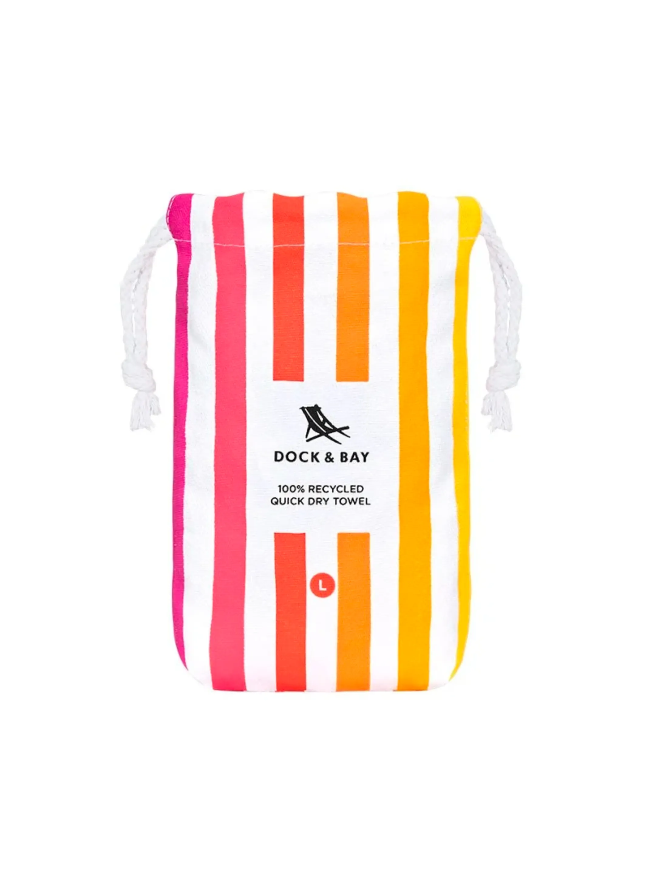 Dock & Bay Quick Dry Towel [Peach Sunrise]