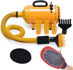 Free Paws Pet Grooming Dryer-Yellow