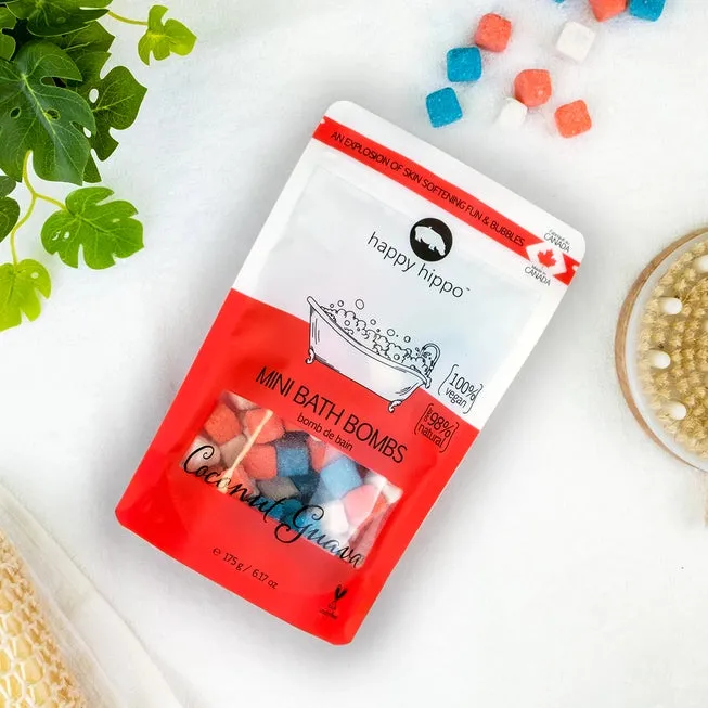 Happy Hippo Coconut Guava Mini Bubble Bombs