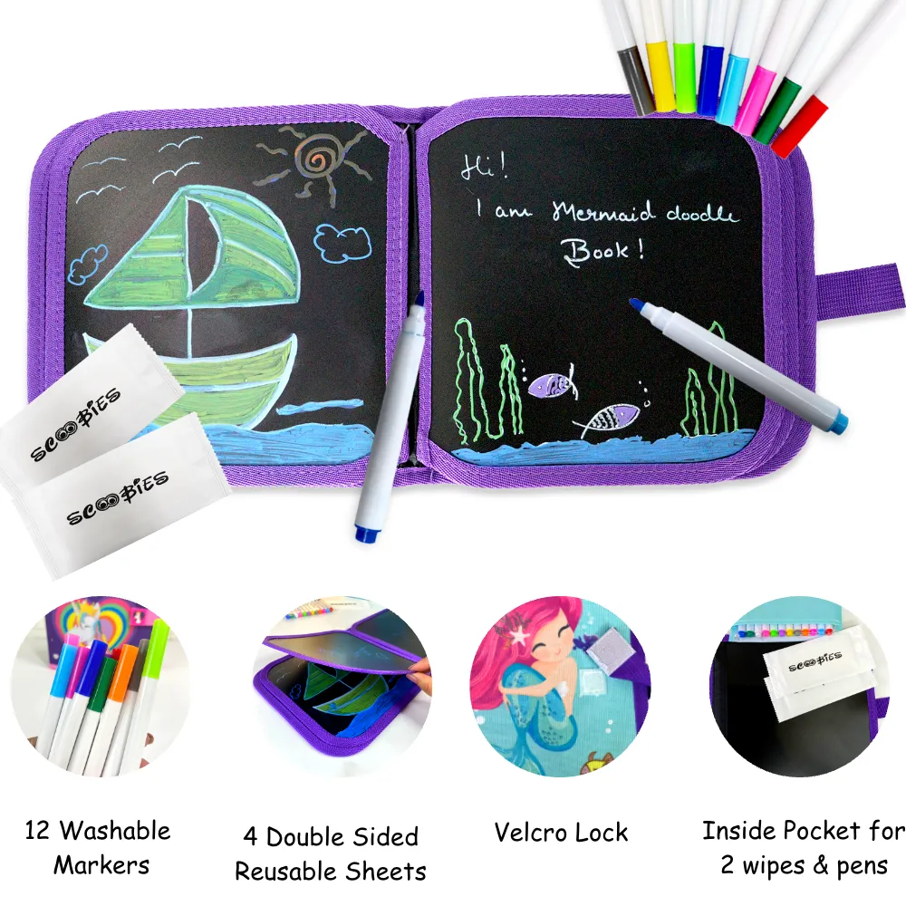 Mermaid Doodle Books