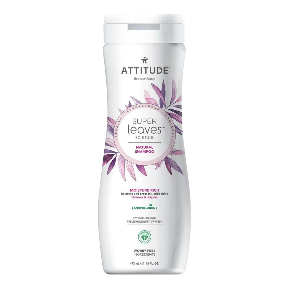 Moisturizing Shampoo, Super Leaves, 473 ml