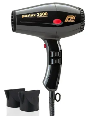 Parlux 3500 Super Compact Hair Dryer - Black