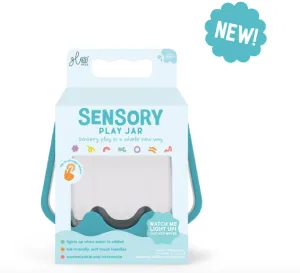 Sensory Play Jar- Blue