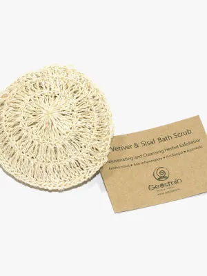 Sisal Mesh - Vetiver Bath Scrub (10cm)